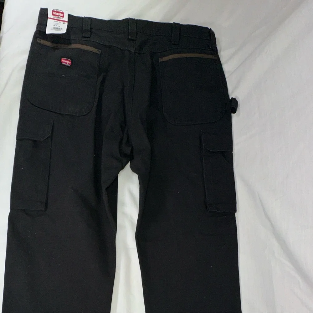 Wrangler Workwear Ranger Cargo Pants 38x34 Mens Ripstop Utility Work Pants NWT